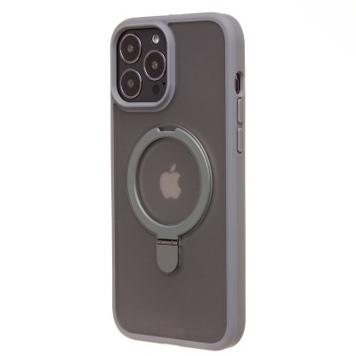 Чехол-накладка для Apple iPhone 14 Pro Max (серый) - SM088 SafeMag
