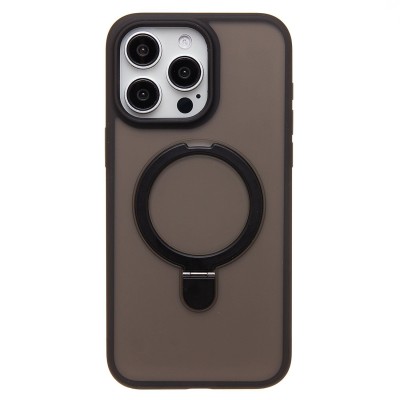Чехол-накладка для Apple iPhone 15 Pro Max (черный) - SM088 SafeMag
