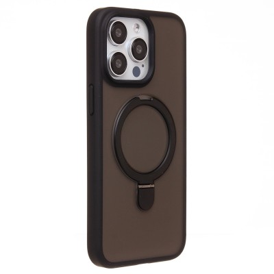 Чехол-накладка для Apple iPhone 15 Pro Max (черный) - SM088 SafeMag