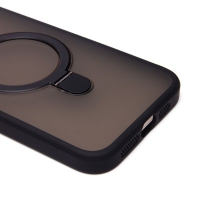 Чехол-накладка для Apple iPhone 15 Pro Max (черный) - SM088 SafeMag