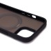 Чехол-накладка для Apple iPhone 15 (черный) SM088 SafeMag