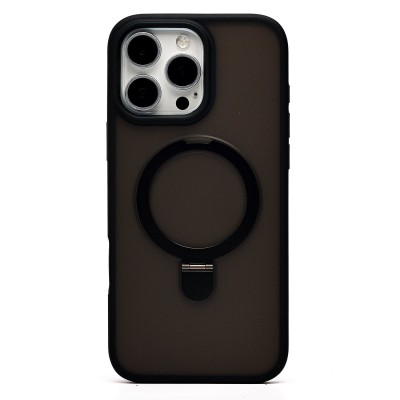 Чехол-накладка для Apple iPhone 16 Pro Max (черный) - SM088 SafeMag