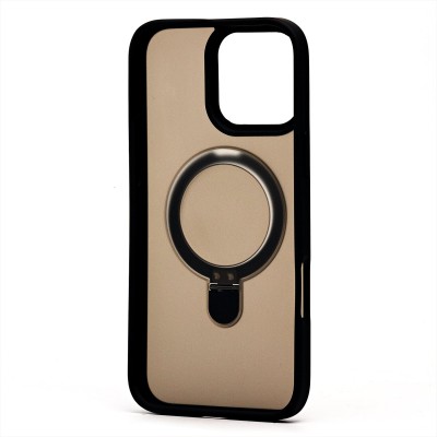 Чехол-накладка для Apple iPhone 16 Pro Max (черный) - SM088 SafeMag