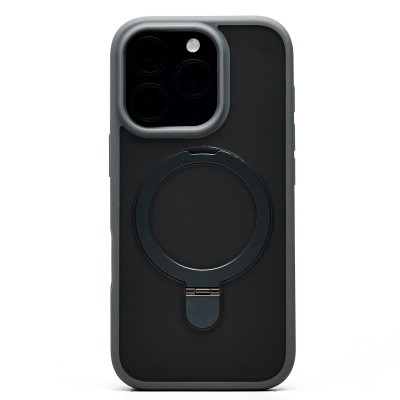 Чехол-накладка для Apple iPhone 16 Pro (серый) - SM088 SafeMag