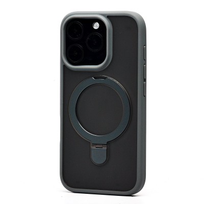 Чехол-накладка для Apple iPhone 16 Pro (серый) - SM088 SafeMag