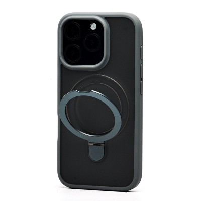 Чехол-накладка для Apple iPhone 16 Pro (серый) - SM088 SafeMag