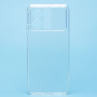 Чехол-накладка для Xiaomi Poco X6 Pro 5G (прозрачный) Activ ASC-101 Puffy 0.9мм