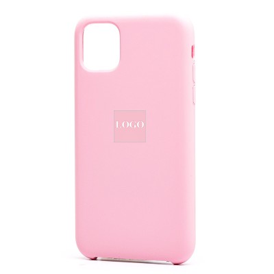 Чехол-накладка для Apple iPhone 11 (светло-розовый) [ORG] Soft Touch