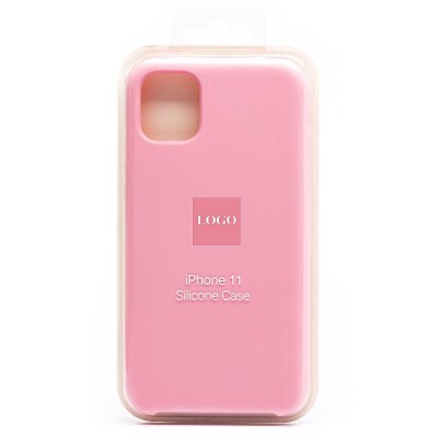 Чехол-накладка для Apple iPhone 11 (светло-розовый) [ORG] Soft Touch
