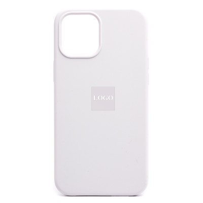 Чехол-накладка для Apple iPhone 12 Pro Max (белый) [ORG] Soft Touch