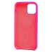 Чехол-накладка для iPhone 12 Pro (темно- розовый) [ORG] Soft Touch