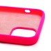 Чехол-накладка для iPhone 12 Pro (темно- розовый) [ORG] Soft Touch