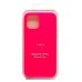 Чехол-накладка для iPhone 12 Pro (темно- розовый) [ORG] Soft Touch
