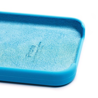 Чехол-накладка для iPhone 12 Pro (светло-голубой) [ORG] Soft Touch