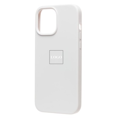 Чехол-накладка для Apple iPhone 13 Pro Max (белый) [ORG] Soft Touch
