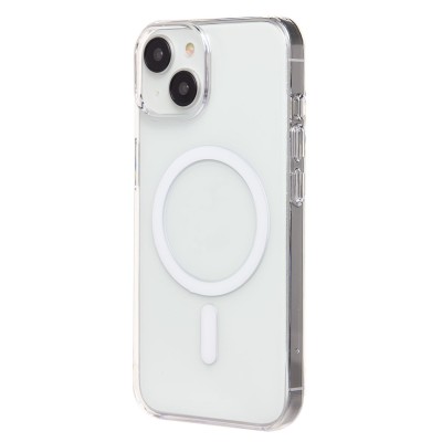Чехол-накладка для Apple iPhone 14 (прозрачный) ORG PC Clear Case SafeMag