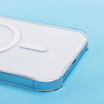 Чехол-накладка для Apple iPhone 14 (прозрачный) ORG PC Clear Case SafeMag
