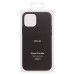 Чехол-накладка для Apple iPhone 12 Pro Max (чёрный) ORG Silicone Case SafeMag с анимацией