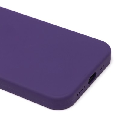 Чехол-накладка для iPhone 12 Pro (аметист) ORG Silicone Case SafeMag с анимацией