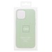 Чехол-накладка для Apple iPhone 12/iPhone 12 Pro (фисташковый) ORG Silicone Case SafeMag с анимацией
