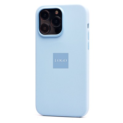 Чехол-накладка для Apple iPhone 14 Pro Max (небесно-голубой) ORG Silicone Case SafeMag с анимацией Чехол-накладка для Apple iPhone 14 Pro Max (небесно-голубой) ORG Silicone Case SafeMag с анимацией