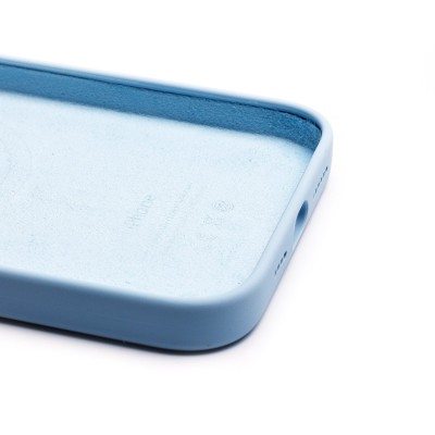 Чехол-накладка для Apple iPhone 14 Pro Max (небесно-голубой) ORG Silicone Case SafeMag с анимацией Чехол-накладка для Apple iPhone 14 Pro Max (небесно-голубой) ORG Silicone Case SafeMag с анимацией