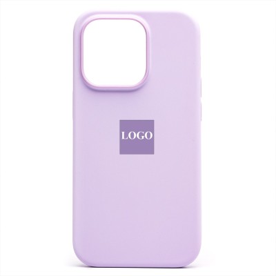 Чехол-накладка для Apple iPhone 14 Pro (лиловый) ORG Silicone Case SafeMag с анимацией