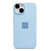 Чехол-накладка для Apple iPhone 14 (небесно-голубой) ORG Silicone Case SafeMag с анимацией