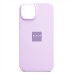 Чехол-накладка для Apple iPhone 14 (лиловый) ORG Silicone Case SafeMag с анимацией