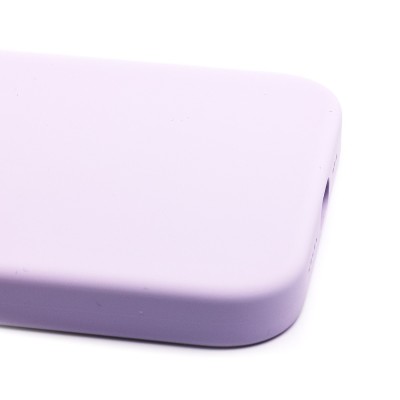 Чехол-накладка для Apple iPhone 14 (лиловый) ORG Silicone Case SafeMag с анимацией