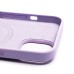 Чехол-накладка для Apple iPhone 14 (лиловый) ORG Silicone Case SafeMag с анимацией