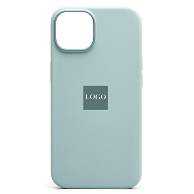 Чехол-накладка для Apple iPhone 14 (нежный кактус) ORG Silicone Case SafeMag с анимацией