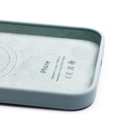 Чехол-накладка для Apple iPhone 14 (нежный кактус) ORG Silicone Case SafeMag с анимацией