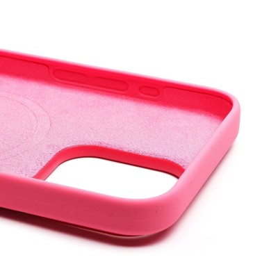 Чехол-накладка для Apple iPhone 15 Pro Max (розовый) ORG Silicone Case SafeMag с анимацией Чехол-накладка для Apple iPhone 15 Pro Max (розовый) ORG Silicone Case SafeMag с анимацией