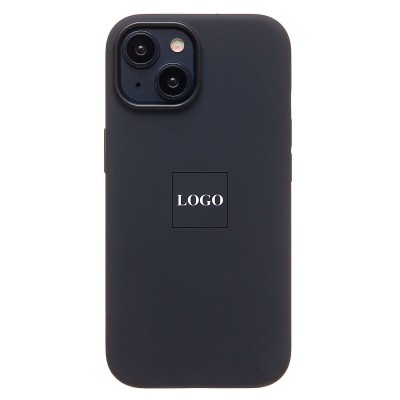 Чехол-накладка для Apple iPhone 15 (черный) ORG Silicone Case SafeMag с анимацией
