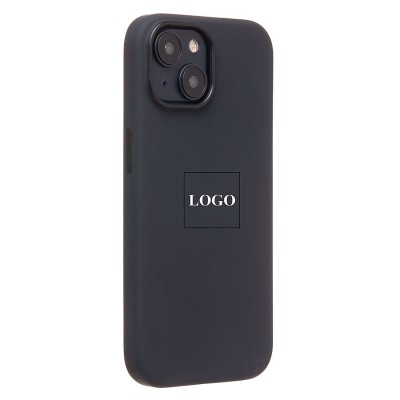 Чехол-накладка для Apple iPhone 15 (черный) ORG Silicone Case SafeMag с анимацией