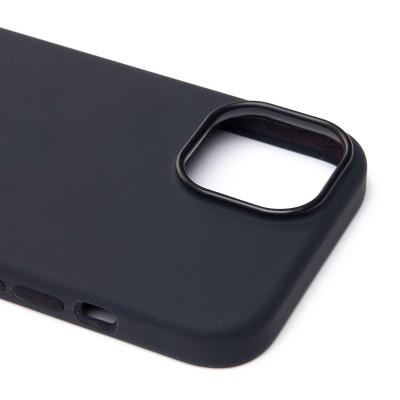 Чехол-накладка для Apple iPhone 15 (черный) ORG Silicone Case SafeMag с анимацией