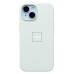 Чехол-накладка для Apple iPhone 15 (нежно- мятный) ORG Silicone Case SafeMag с анимацией