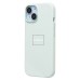 Чехол-накладка для Apple iPhone 15 (нежно- мятный) ORG Silicone Case SafeMag с анимацией