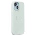 Чехол-накладка для Apple iPhone 15 (нежно- мятный) ORG Silicone Case SafeMag с анимацией