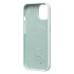 Чехол-накладка для Apple iPhone 15 (нежно- мятный) ORG Silicone Case SafeMag с анимацией