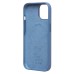 Чехол-накладка для Apple iPhone 15 (морозно-голубой) ORG Silicone Case SafeMag с анимацией