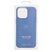 Чехол-накладка для Apple iPhone 16 Pro Max (фиолетово-голубой) ORG Silicone Case SafeMag с анимацией