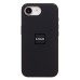 Чехол-накладка для Apple iPhone 16e (черный) ORG Silicone Case SafeMag с анимацией