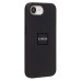 Чехол-накладка для Apple iPhone 16e (черный) ORG Silicone Case SafeMag с анимацией