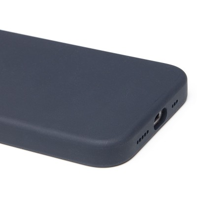 Чехол-накладка для Apple iPhone 16e (черный) ORG Silicone Case SafeMag с анимацией