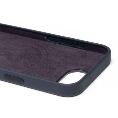 Чехол-накладка для Apple iPhone 16e (черный) ORG Silicone Case SafeMag с анимацией