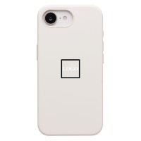 Чехол-накладка для Apple iPhone 16e (белый) ORG Silicone Case SafeMag с анимацией