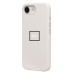 Чехол-накладка для Apple iPhone 16e (белый) ORG Silicone Case SafeMag с анимацией
