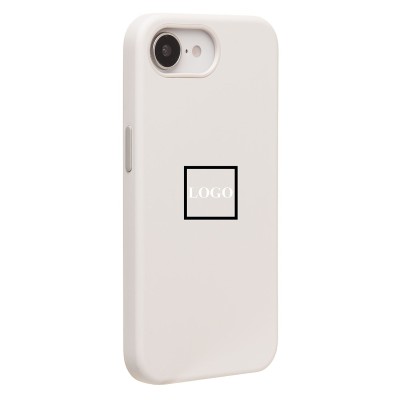 Чехол-накладка для Apple iPhone 16e (белый) ORG Silicone Case SafeMag с анимацией